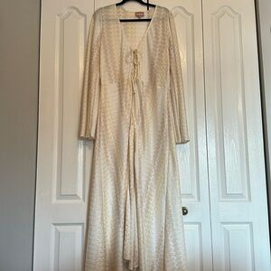 Show Me Your Mumu Long Sleeve Maxi Cover Up